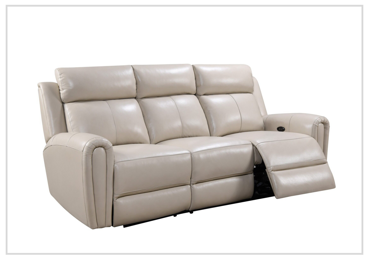 Gio Italia Jaspero Power Reclining Leather 3 Seater Sofa in three Color