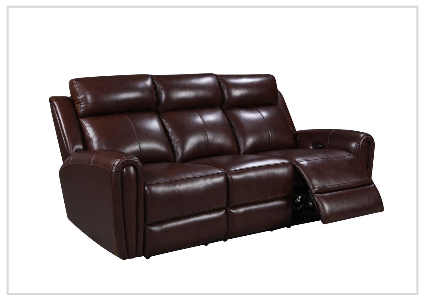 Gio Italia Jaspero Power Reclining Leather 3 Seater Sofa in three Color