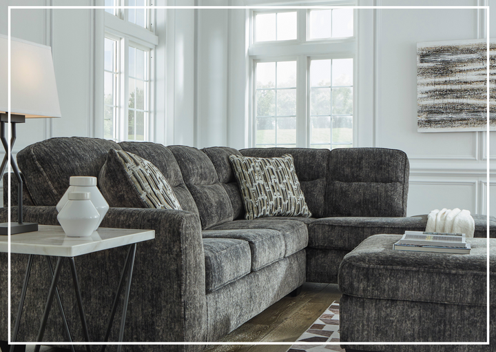 Gio Italia Lenoke 2-Piece L-Shaped Sectional with Chaise-Jennihome