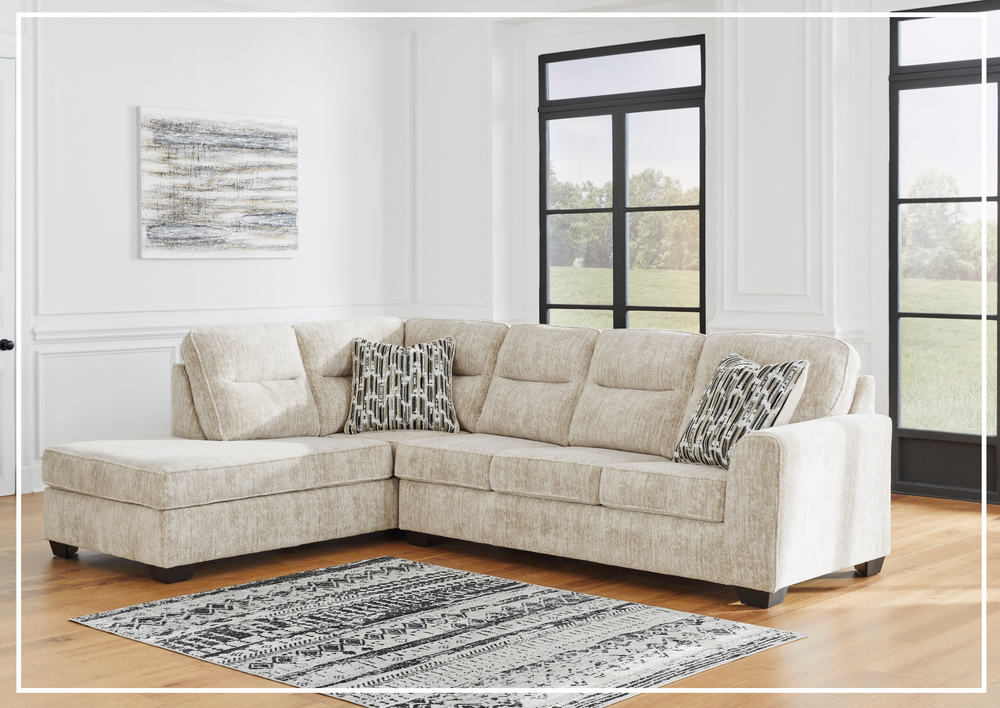 Gio Italia Lenoke 2-Piece L-Shaped Sectional with Chaise-Jennihome