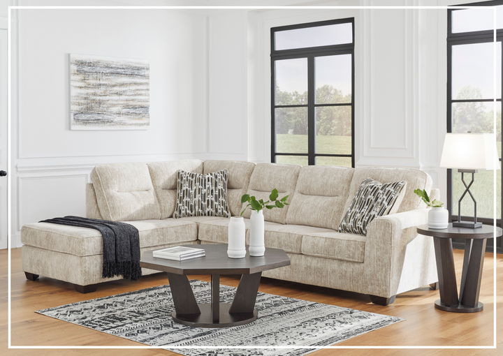 Gio Italia Lenoke 2-Piece L-Shaped Sectional with Chaise-Jennihome