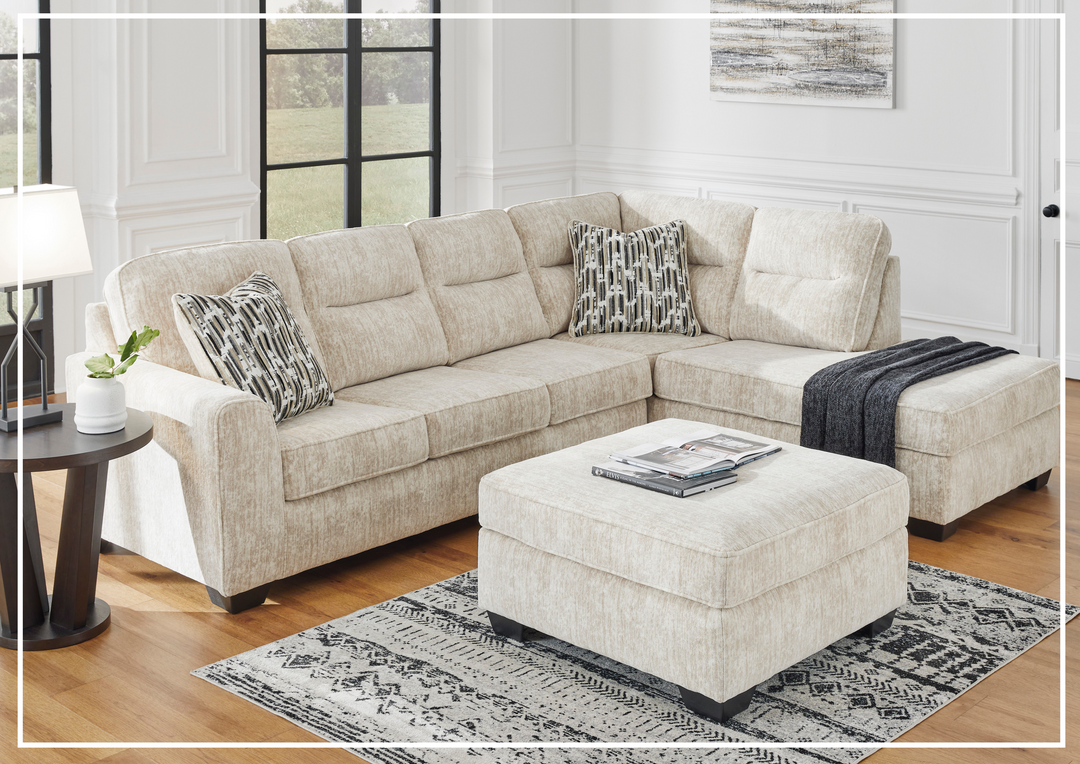 Gio Italia Lenoke 2-Piece L-Shaped Sectional with Chaise-Jennihome