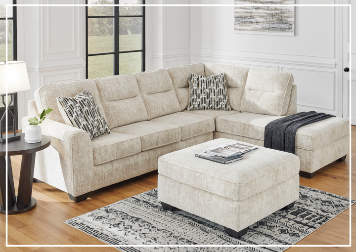 Gio Italia Lenoke 2-Piece L-Shaped Sectional with Chaise-Jennihome