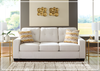 Gio Italia Lorrine 3-Seater Fabric Queen Sofa Sleeper With Two Color Options