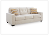 Gio Italia Lorrine 3-Seater Fabric Queen Sofa Sleeper With Two Color Options