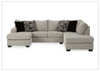 Gio Italia Muggrinson U-shaped Storm Fabric Sectional with Chaise-Jennihome