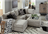 Gio Italia Muggrinson U-shaped Storm Fabric Sectional with Chaise-Jennihome