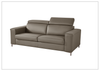 Klaussner Paris Leather Sleeper Sofa with Easy Open mechanism