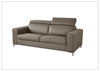 Klaussner Paris Leather Sleeper Sofa with Easy Open mechanism