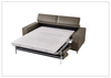 Gio Italia Paris Leather Sleeper Sofa with Easy Open mechanism - Jennihome