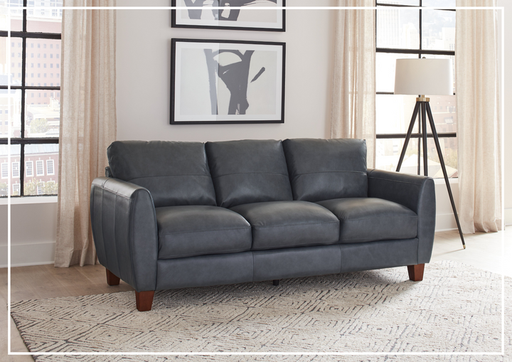 Gio Italia Tirano 3 Seater Sofa in  Bluish gray