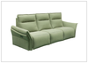 Gio Italia Vittoria 3-Seater Leather Power Reclining Sofa