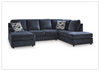 Gio Italia Albair Place U-Shape 2-Piece Sectional in Cobalt-Jennihome