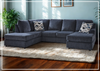 Gio Italia Albair Place U-Shape 2-Piece Sectional in Cobalt-Jennihome