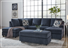 Gio Italia Albair Place U-Shape 2-Piece Sectional in Cobalt-Jennihome
