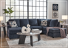 Gio Italia Albair Place U-Shape 2-Piece Sectional in Cobalt-Jennihome