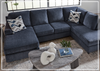 Gio Italia Albair Place U-Shape 2-Piece Sectional in Cobalt-Jennihome
