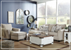 Gio Italia Albany L-Shape Fabric Sofa Chaise With Decorative Pillows-Jennihome