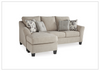 Gio Italia Albany L-Shape Fabric Sofa Chaise With Decorative Pillows-Jennihome