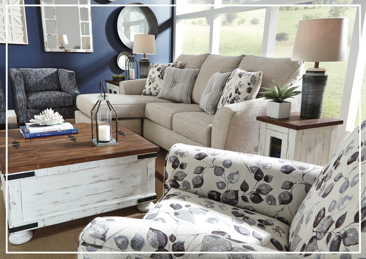 Gio Italia Albany L-Shape Fabric Sofa Chaise With Decorative Pillows-Jennihome
