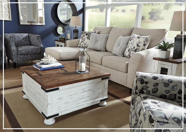 Gio Italia Albany L-Shape Fabric Sofa Chaise With Decorative Pillows-Jennihome
