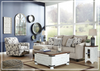 Gio Italia Albany L-Shape Fabric Sofa Chaise With Decorative Pillows-Jennihome