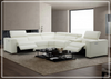 Gio Italia Aventura Power Reclining Leather Sectional Sofa