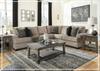 Gio Italia Bavarian Fabric Sectional With Soft Pillow In Stone-Jennihome