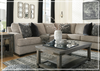 Gio Italia Bavarian Fabric Sectional With Soft Pillow In Stone-Jennihome
