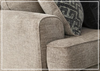 Gio Italia Bavarian Fabric Sectional With Soft Pillow In Stone-Jennihome