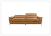 Gio Italia Florence Modern Clay Leather Sofa with Metal Legs-Jenni Home