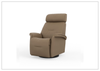 Fjords Rome Leather Power Recliner with Motorized Controls-Jennihome