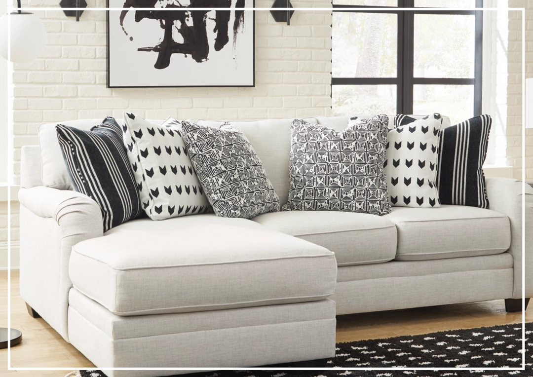 Gio Italia Hawthorne Gray Modular Sectional with Chaise-Jennihome