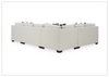 Gio Italia Hawthorne Gray Modular Sectional with Chaise-Jennihome