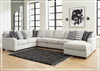 Gio Italia Hawthorne Gray Modular Sectional with Chaise-Jennihome