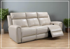 Gio Italia Jaspero Power Reclining Leather 3 Seater Sofa in three Color