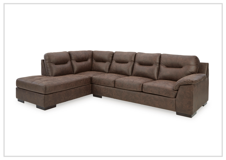 Gio Italia Maledra 2-Piece L-Shaped Sectional Sofa with Chaise
