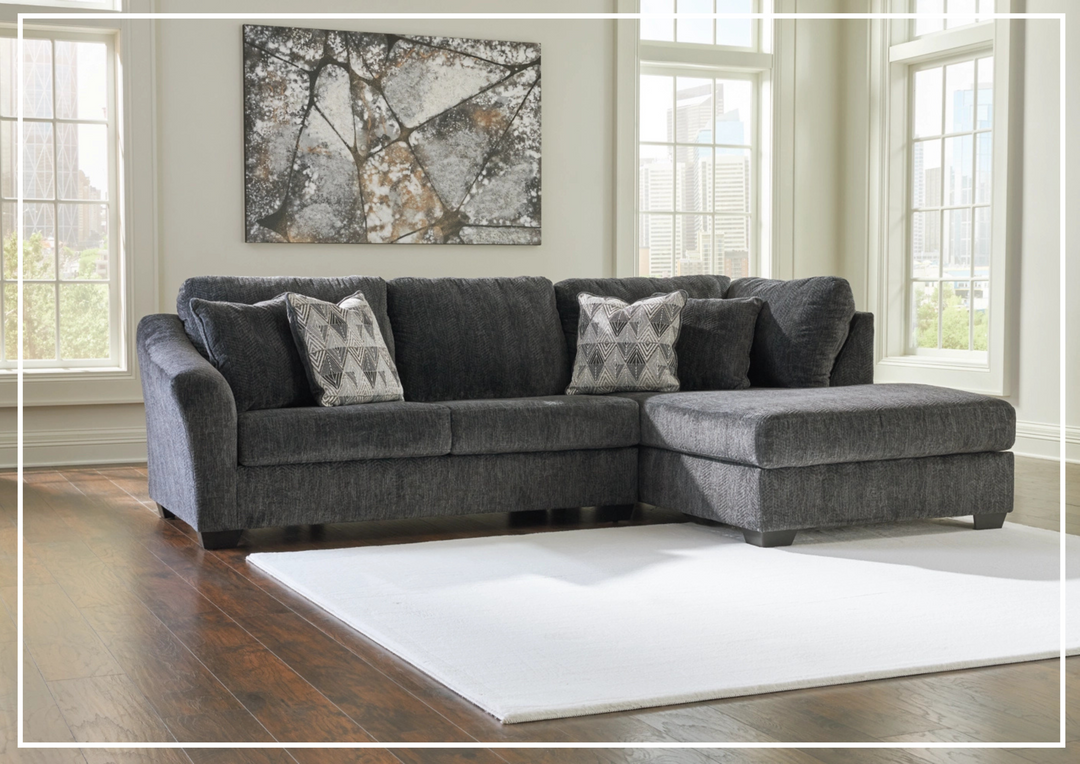 Gio Italia Biddafort 2-Piece Fabric Sectional Sofa With Chaise-Jennihome