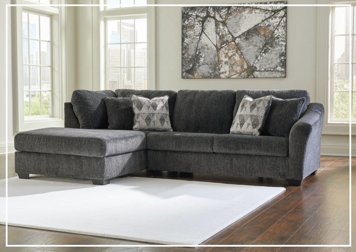 Gio Italia Biddafort 2-Piece Fabric Sectional Sofa With Chaise-Jennihome