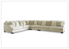 Gio Italia Rockliffe Ultra-Comfortable Modular Sectional-Jennihome