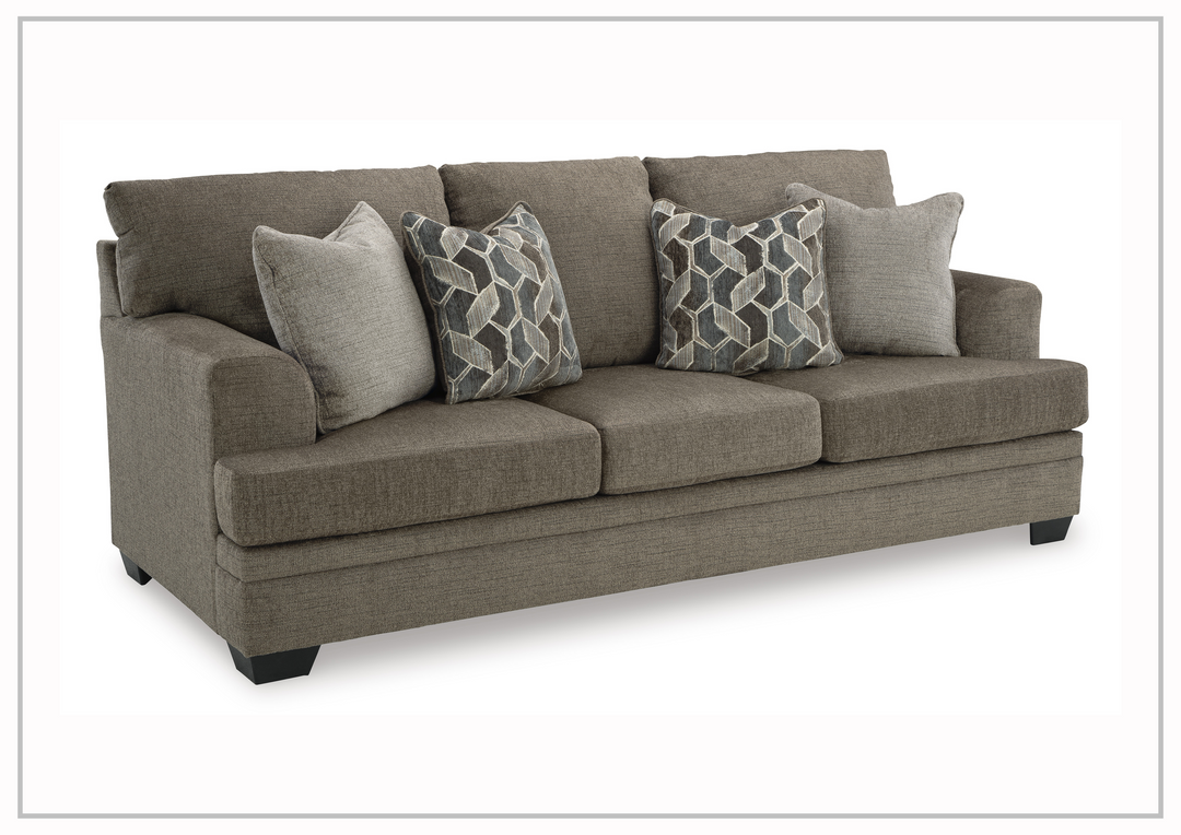 Gio Italia Seabrook 3-Seater Fabric Sofa