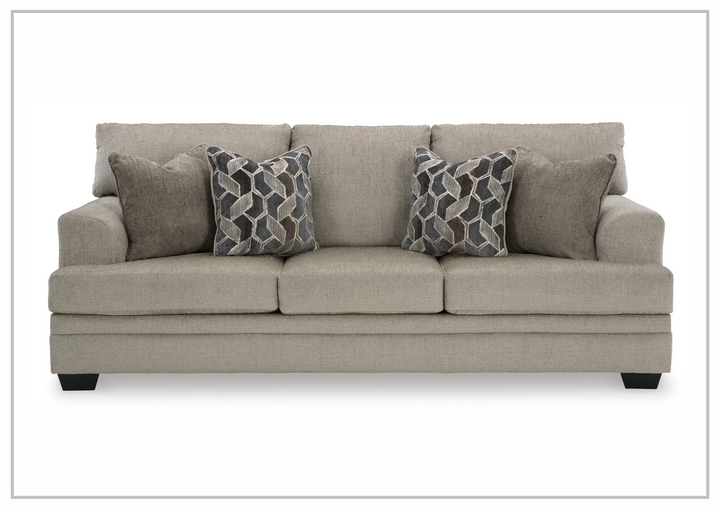 Gio Italia Seabrook 3-Seater Fabric Sofa