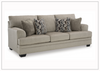 Gio Italia Seabrook 3-Seater Fabric Sofa