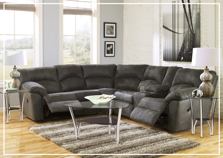 Gio Italia Tumbo 2- Piece Leather Reclining Sectional-Jennihome