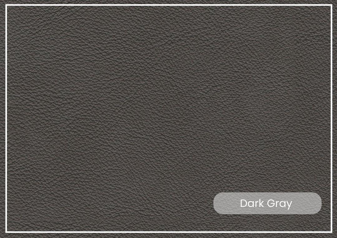 Gio Italia Varenna L-shaped Leather Sectional Sofa in Dark Gray-Jennihome