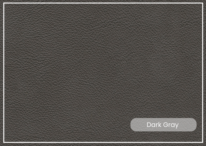 Gio Italia Varenna L-shaped Leather Sectional Sofa in Dark Gray-Jennihome