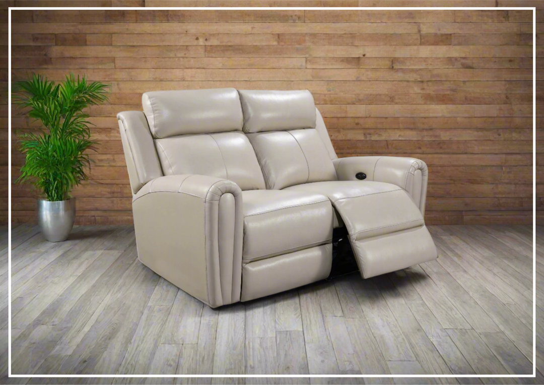 Gio Italia Jaspero Power Reclining Leather 2-Seater Sofa  in three colors
