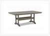 Gio Italia Vespera Vantage 6-Piece Outdoor Dining Set in Gray