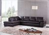Gio Italia Vierra 4-Seater Premium Leather  L-shaped Sectional Sofa