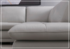 Gio Italia Vierra 4-Seater Premium Leather  L-shaped Sectional Sofa